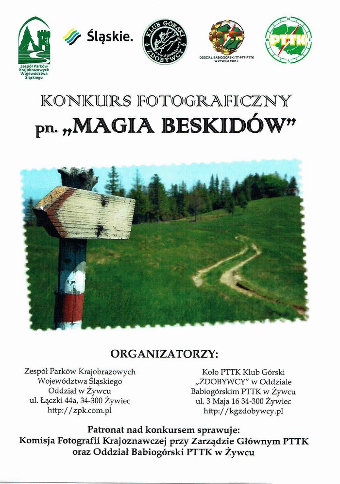 Konkurs Magia Beskidów plakat MAŁY