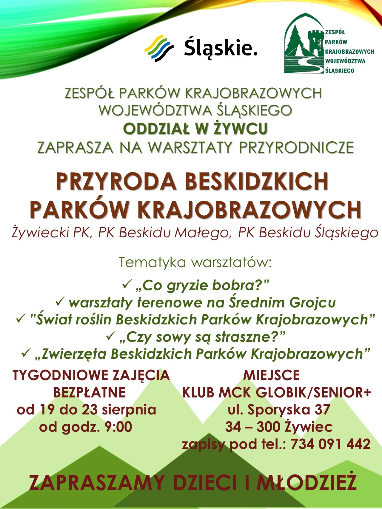 Plakat Przyroda ZPK WŚ 002