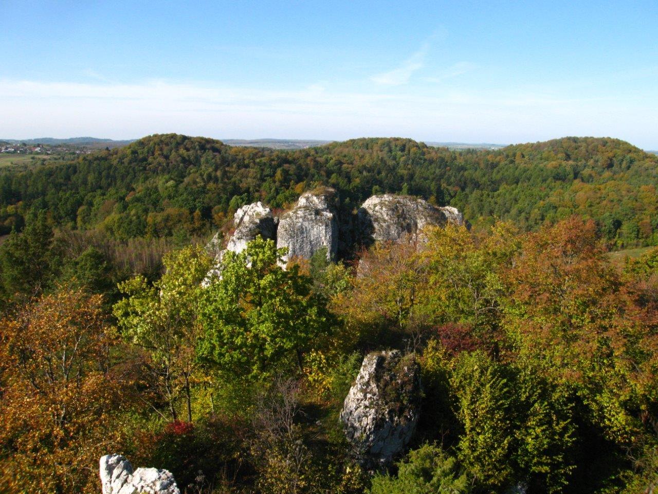 Panorama na Zegarowe Skały. fot. P. Kokoszka