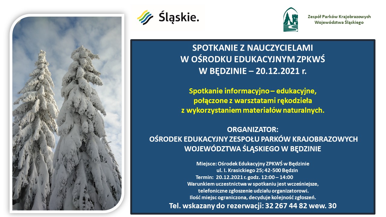 ZAPROSZENIE NA SPOTKANIE DLA NAUCZYCIELI