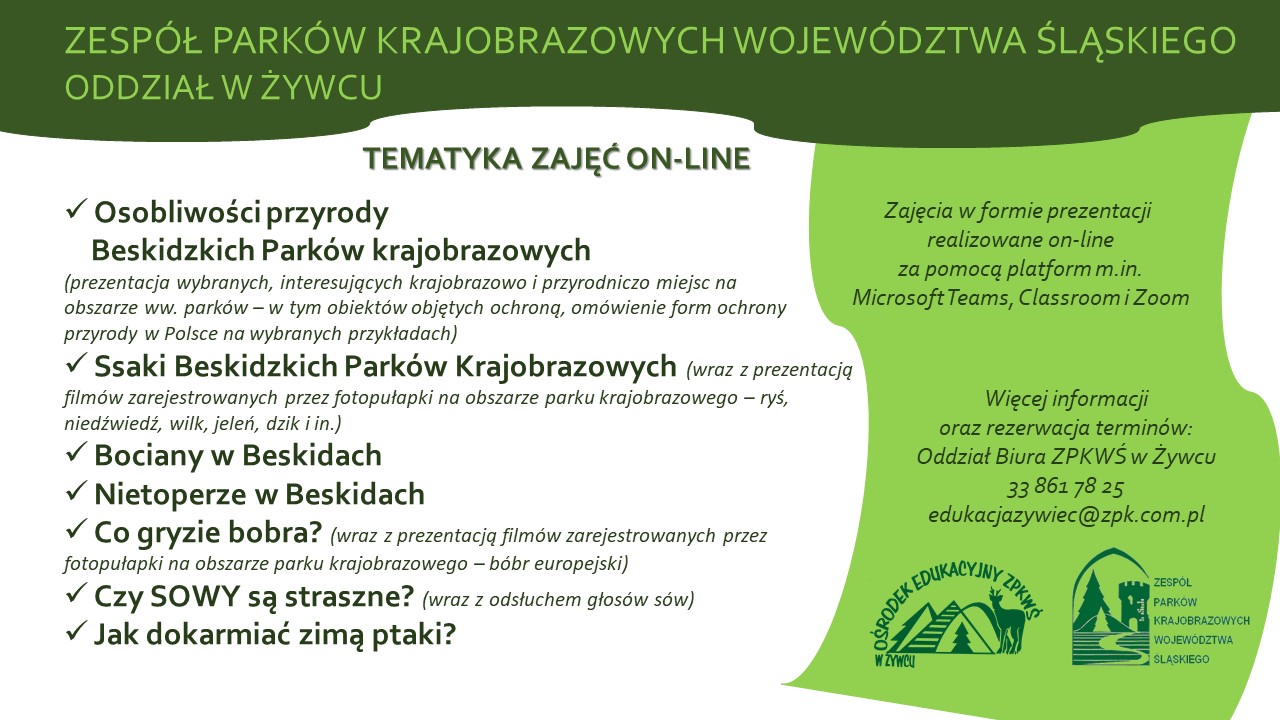 02.ZPKWS ŻYWIEC zajęcia online Tematyka 2