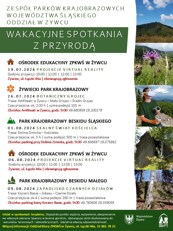 Letnie spacery w BPK