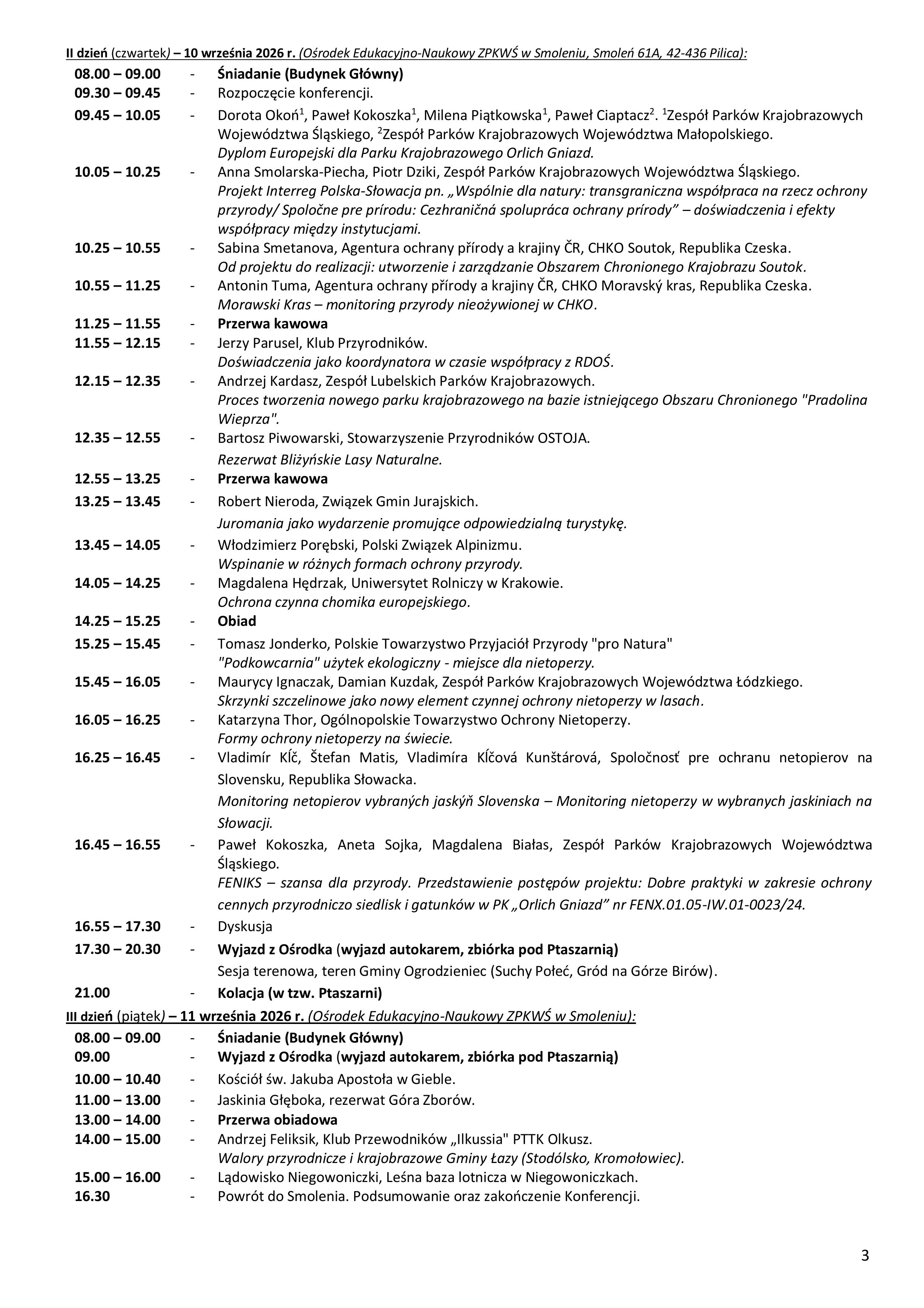 programmkonferencji strona druga