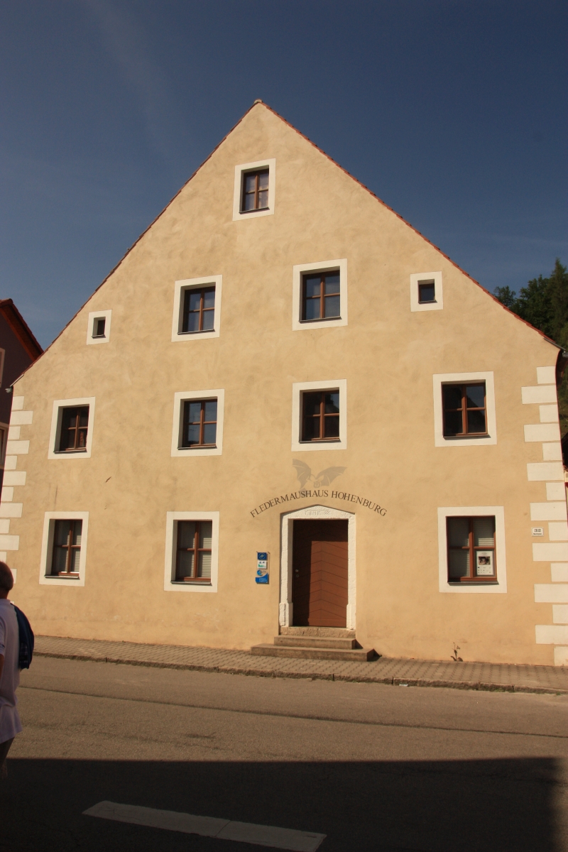 Fledermaushause Hohenberg dom nietoperza. fot. Paweł Kokoszka